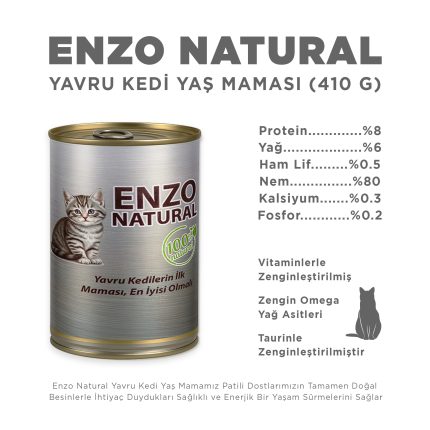 Enzo Natural Yavru Kedi Maması